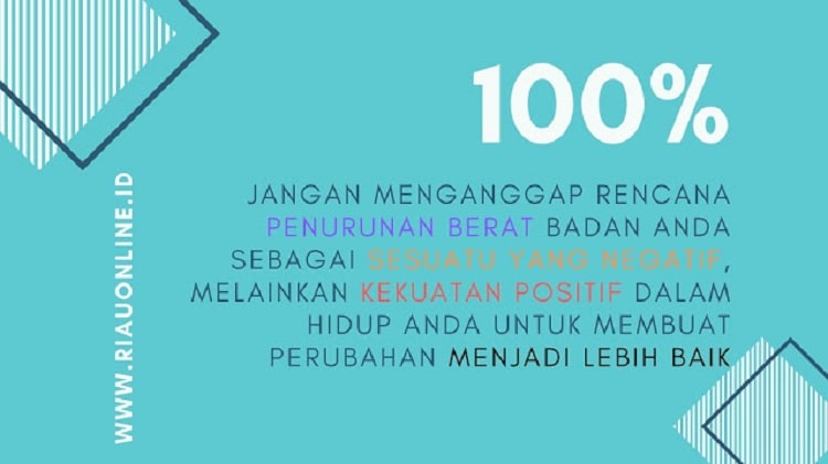 Pola Fikir Agar Diet Berhasil
