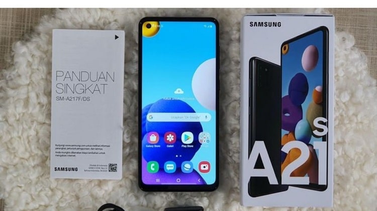 Setting Kamera Samsung A21S