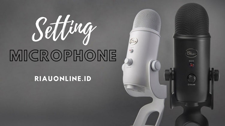 Setting Microphone di PC atau Laptop Windows 10