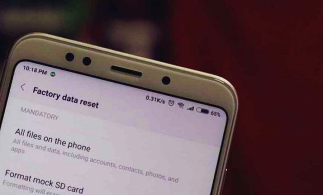 Cara Reset Smartphone Xiaomi ke Pengaturan Pabrik