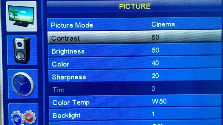 Cara Setting Gambar TV Polytron LED