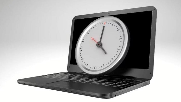 Setting Jam di Laptop Windows 10