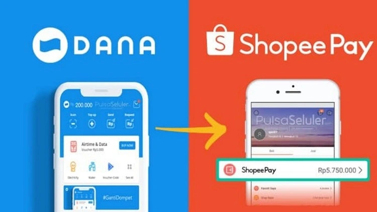 Cara Top Up DANA dari ShopeePay