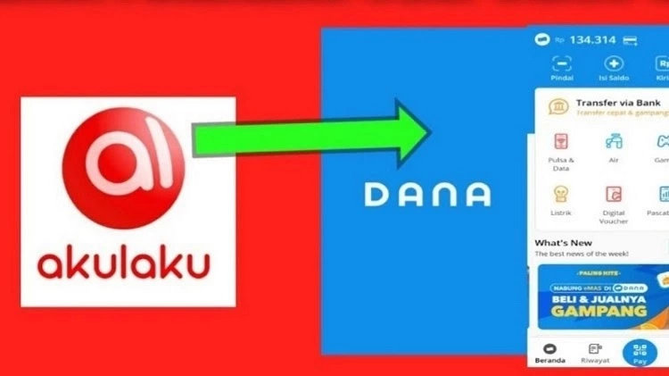 Cara Melakukan Top Up Aplikasi DANA Via Akulaku