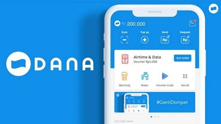 Cara Top Up DANA