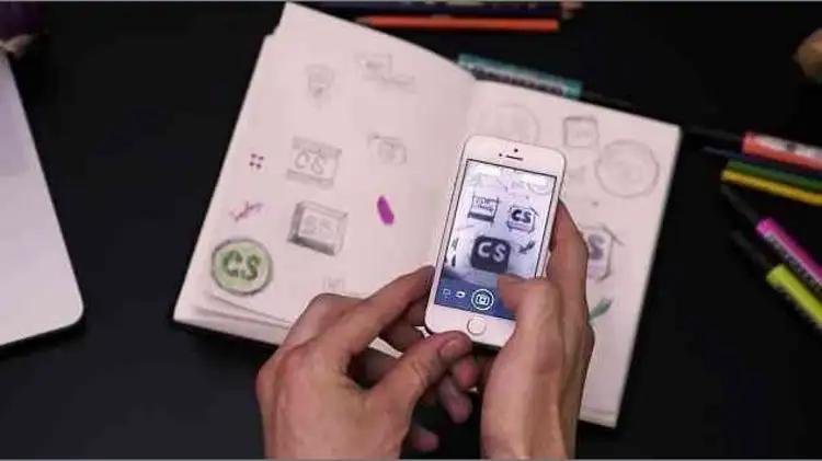 Menggunakan Aplikasi CamScanner