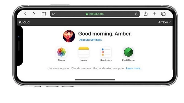 Situs Web iCloud