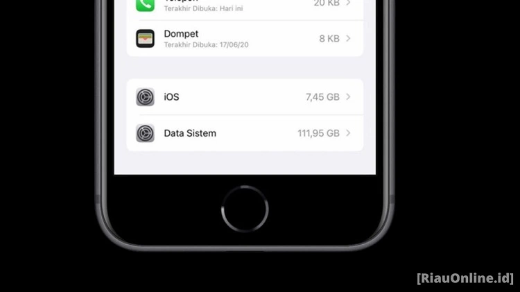 Cara Menghapus Sistem di iPhone