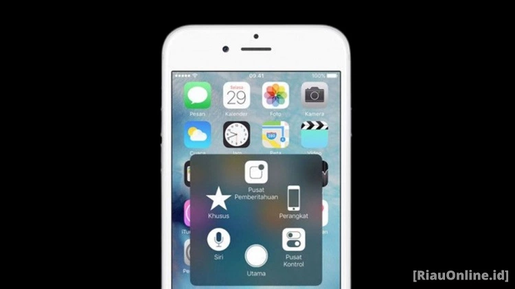 Mengaktifkan Assistive Touch