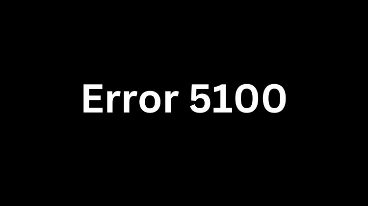Error 5100