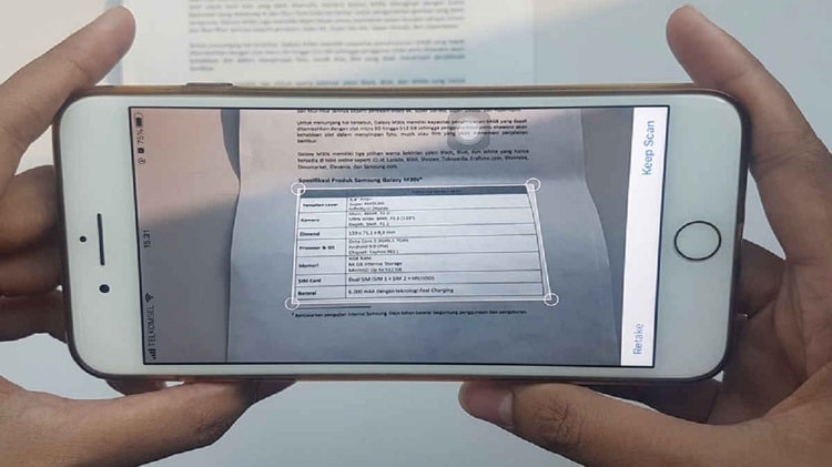 Cara Scan Dokumen di HP