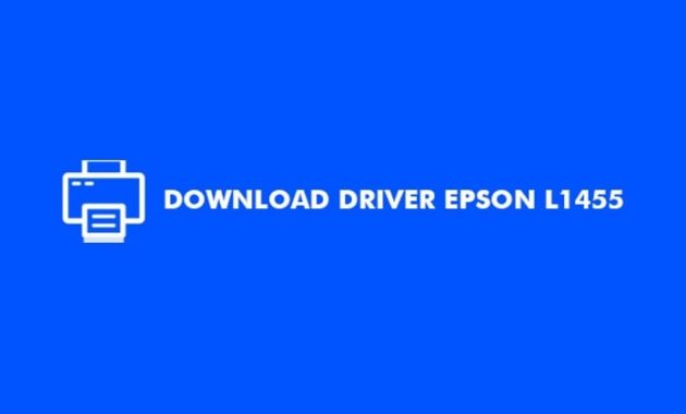 Driver Printer Epson L1455