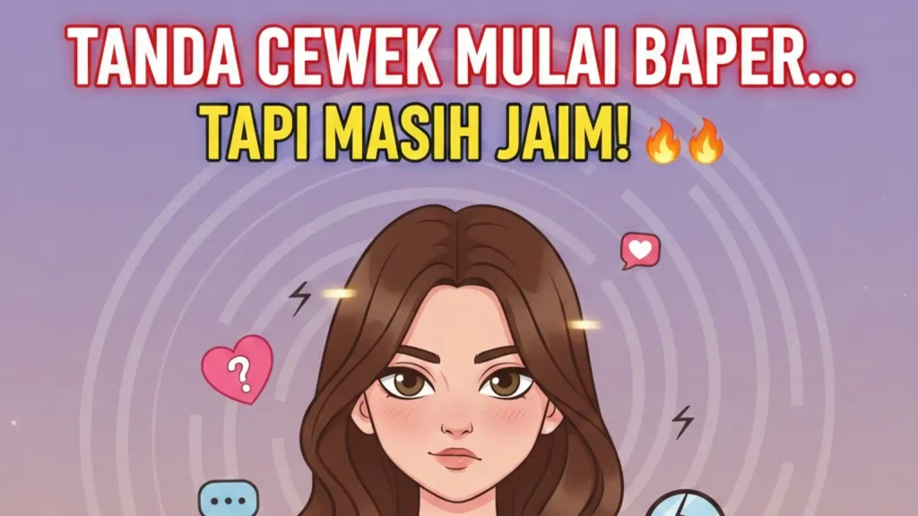 Tanda cewek mulai baper tapi masih jaim