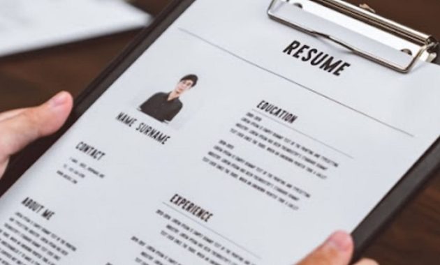 Cara Buat CV yang Menarik