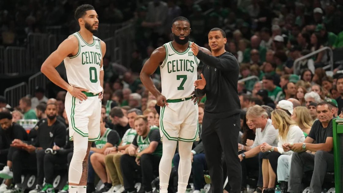 Celtics’ Joe Mazzulla Addresses Tatum-Brown Dynamic