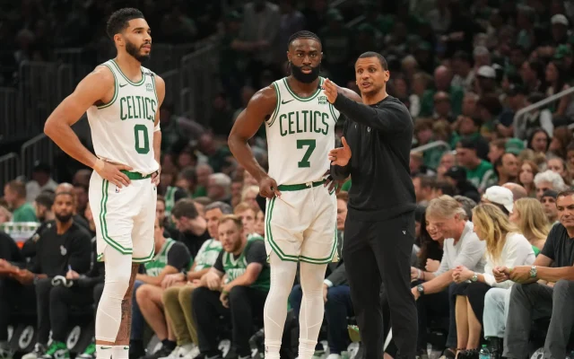 Celtics’ Joe Mazzulla Addresses Tatum-Brown Dynamic