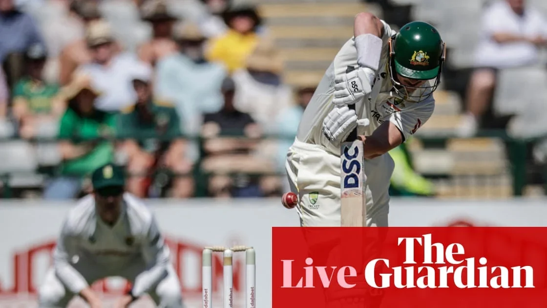 South Africa vs Australia Cricket Test Day Two Live Updates