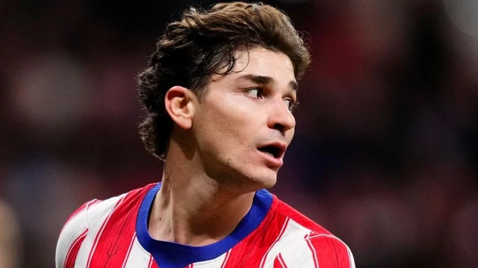 Barcelona fined £503 over approach for striker Julian Alvarez