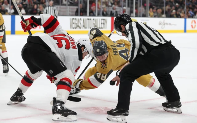 Devils Face Golden Knights in Out West NHL Matchup