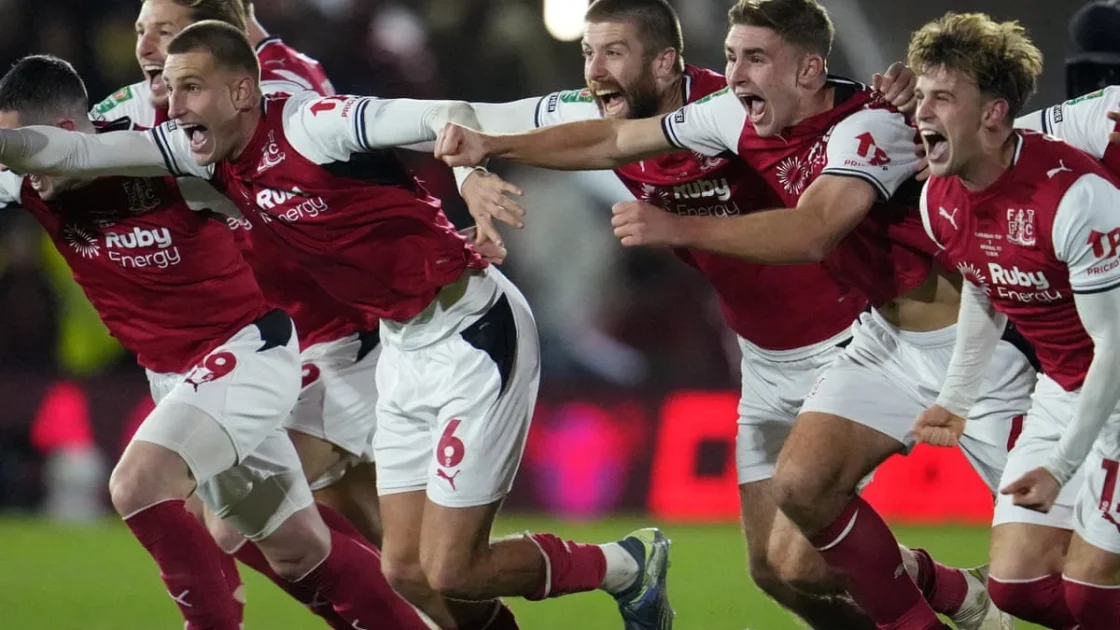 Fleetwood stuns Arsenal in historic Carabao Cup upset