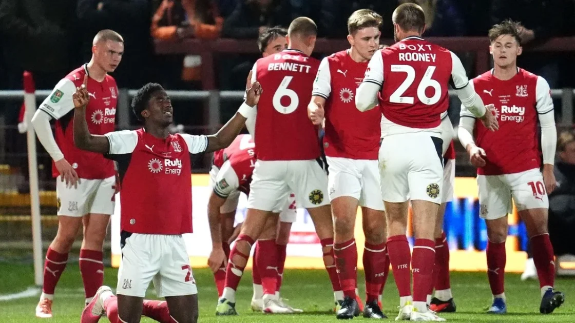 Fleetwood Takes Shock Lead Against Arsenal in Carabao Cup