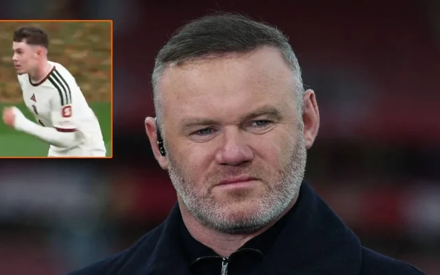 Kai Rooney Scores Four Goals for Manchester United U18s