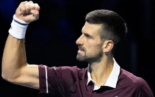 Djokovic Fights Back to Win Basel Return Against Humbert