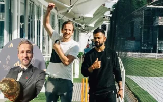 Virat Kohli Celebrates Harry Kane Following Ballon d’Or Win