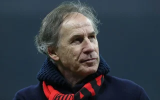 Franco Baresi mural outside Casa Milan vandalised again