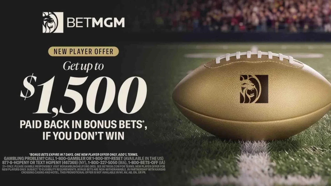 Claim BetMGM Bonus Code CBSSPORTS for $1,500 in Bonus Bets