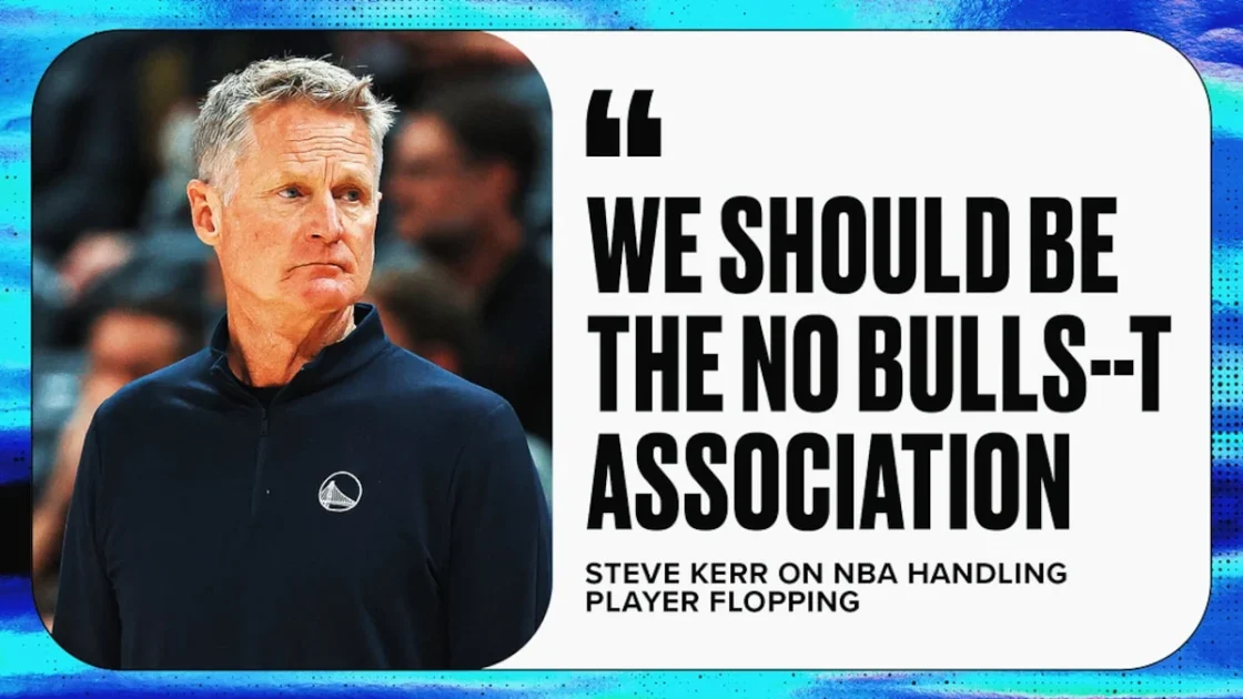Steve Kerr Criticizes NBA Flopping and Calls for Strict Rules