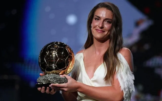 Alexia Putellas wins record-equalling third Ballon d’Or