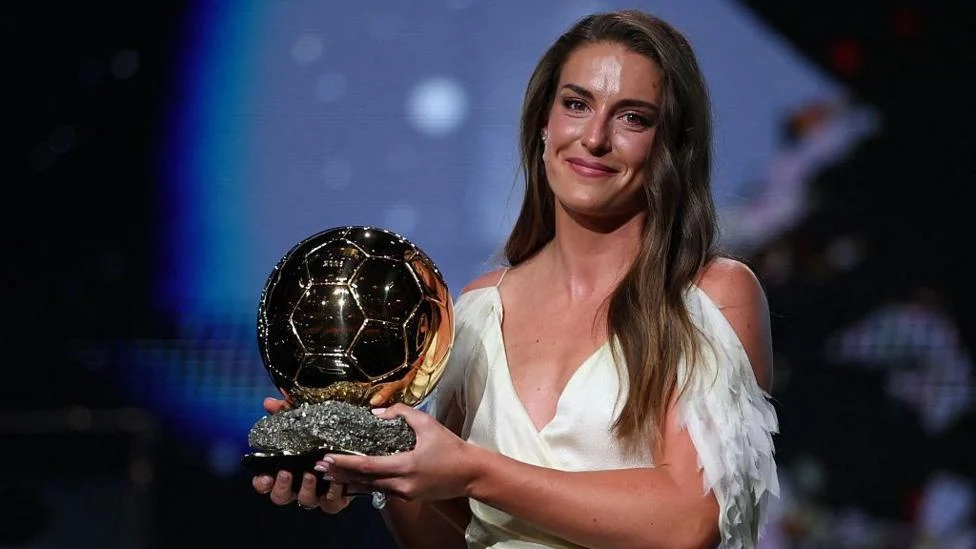 Alexia Putellas wins record-equalling third Ballon d’Or