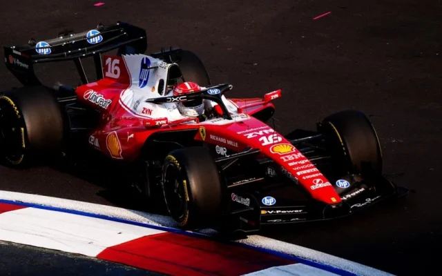 Leclerc Leads Practice as Antonelli Eyes Mexico Title
