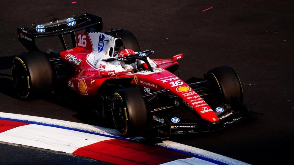 Leclerc Leads Practice as Antonelli Eyes Mexico Title