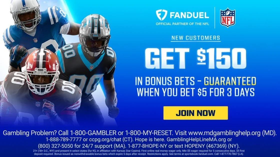 FanDuel Promo Code: Claim $150 in Bonus Bets for NFL