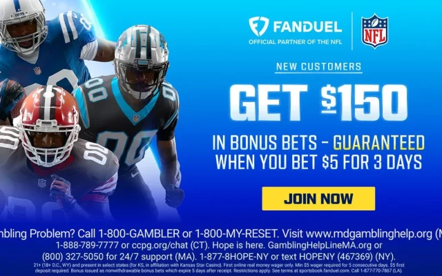 FanDuel Promo Code: Claim $150 in Bonus Bets for NFL