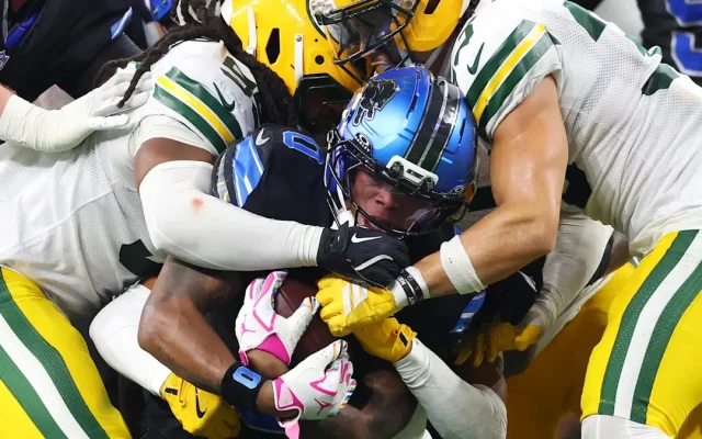 Packers-Lions Clash Pulls 24.67 Million Viewers on Sunday