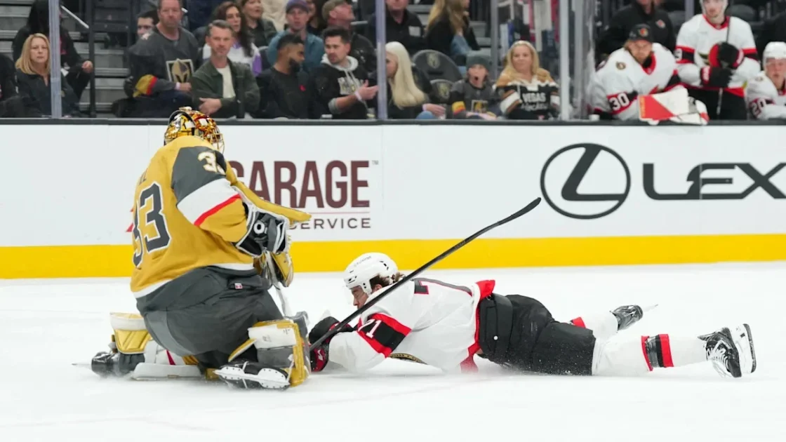 Golden Knights Beat Senators 4-1 to End Losing Streak