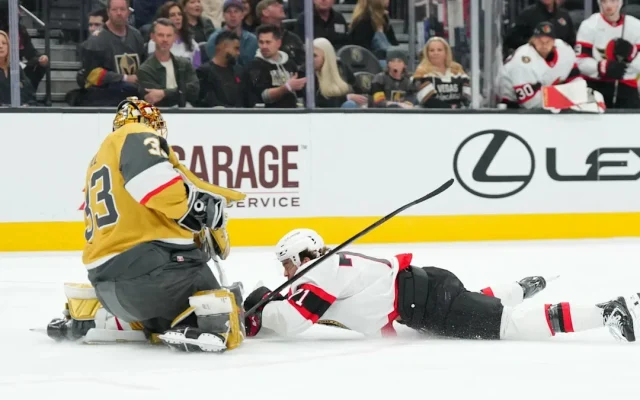 Golden Knights Beat Senators 4-1 to End Losing Streak