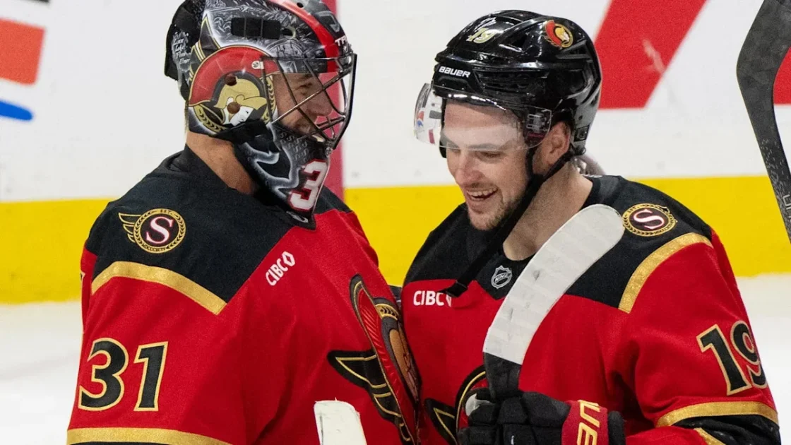 Johansson Starts For Senators Against Vegas Golden Knights