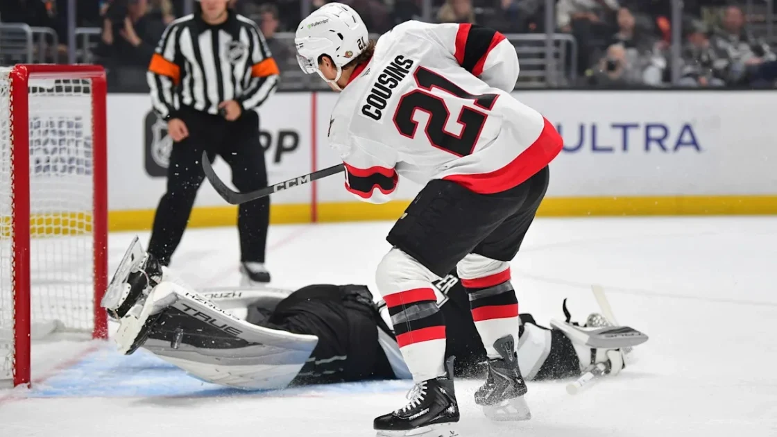 Kings Edge Senators 6-5 in OT After Four-Goal Rally