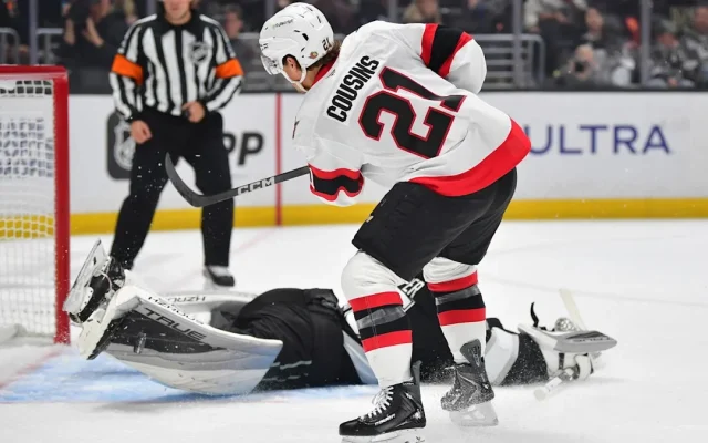 Kings Edge Senators 6-5 in OT After Four-Goal Rally