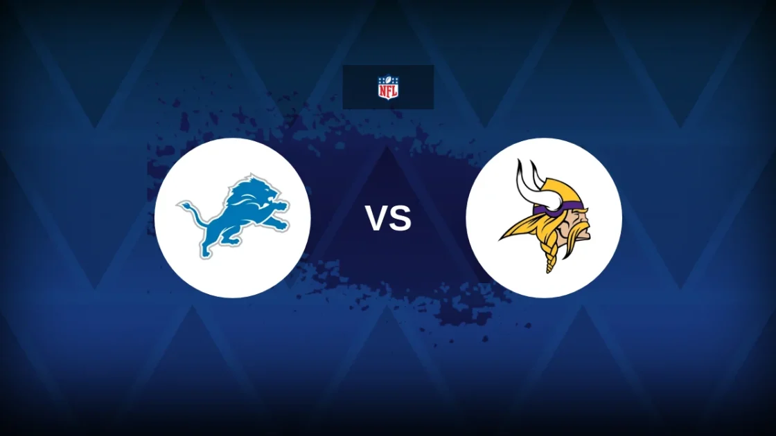Vikings Face Lions in NFC North Sunday Night Clash