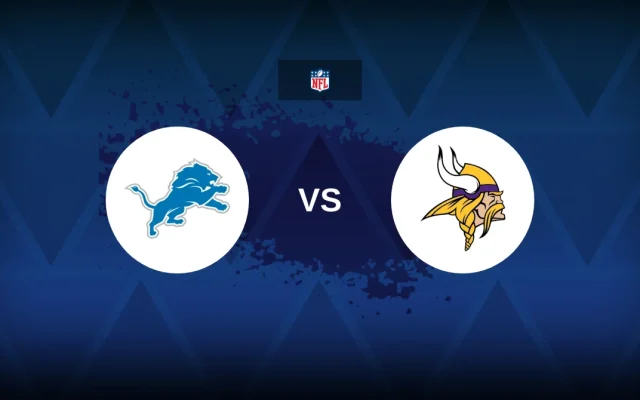 Vikings Face Lions in NFC North Sunday Night Clash