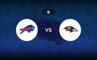 Buffalo Bills Host Baltimore Ravens on Sunday Night Football